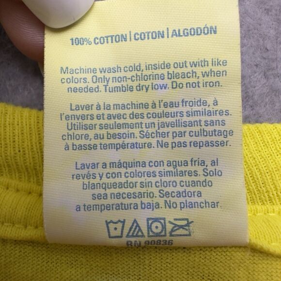 Happy 420 T Shirt Mens XL Tie Dye Cannabis Weed King Sturgis Colorful Port & Co - Picture 9 of 9